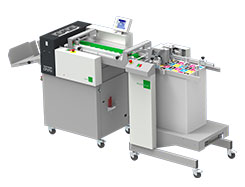 Multigraf TOUCHLINE CP375 MONO with Pile Feeder Mistral PFM Creasing and Perforating Machine
