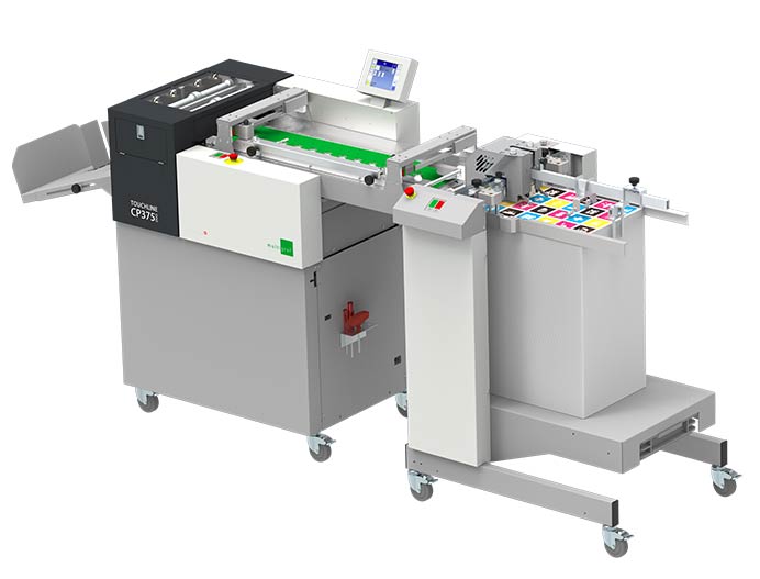 Multigraf TOUCHLINE CP375 DUO with Pile Feeder Mistral PFM Creasing and Perforating Machine